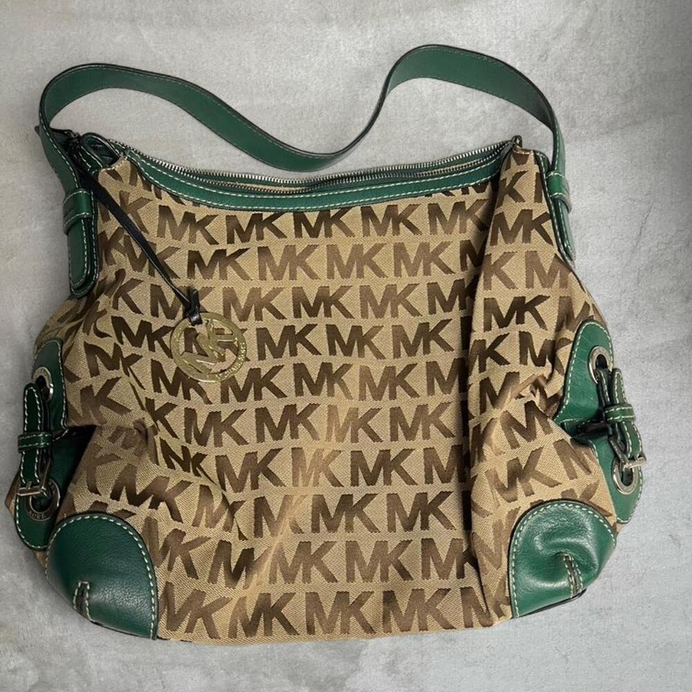 Michael Kors Monogram Shoulder Bag